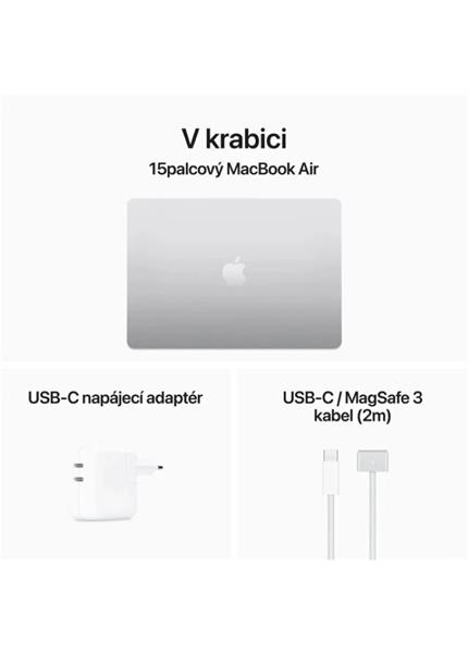 APPLE MacBook AIR 2024 15,3" WQXGA M3 10G/1/512 Si APPLE MacBook AIR 2024 15,3" WQXGA M3 10G/1/512 Si