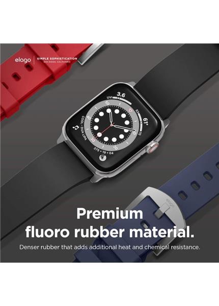 ELAGO Premium Rubber 42/44/45mm, Remienok, blk ELAGO Premium Rubber 42/44/45mm, Remienok, blk