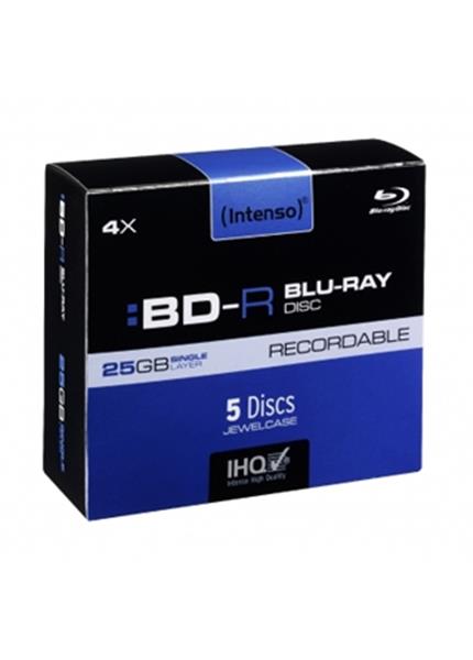 INTENSO Blu-Ray BD-R Slim Case 25GB 5ks INTENSO Blu-Ray BD-R Slim Case 25GB 5ks