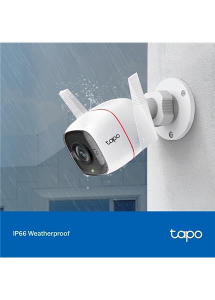 TP-LINK Tapo TC65, Outdoor Security Wi-Fi Kamera TP-LINK Tapo TC65, Outdoor Security Wi-Fi Kamera